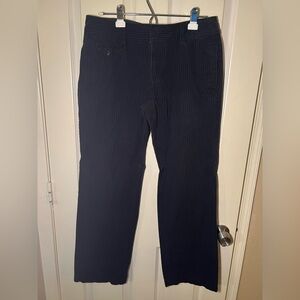 Vintage Y2K Old Navy Women Low Rise Pin Striped Pants